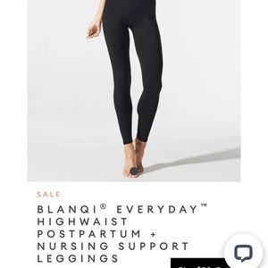 Blanqi postpartum compression leggings